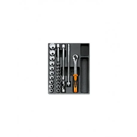 Plateau thermoforme rigide BETA avec outils 1/2 »