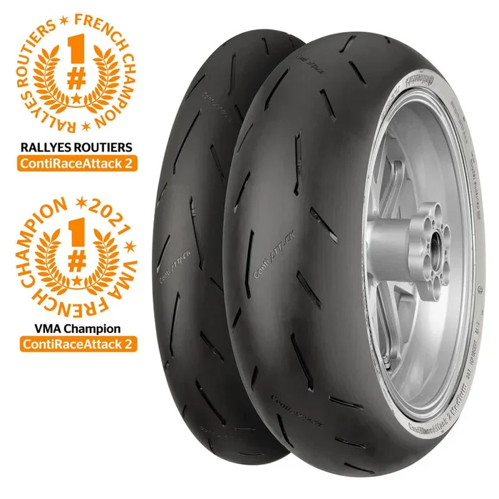Pneu CONTINENTAL CONTIRACEATTACK 2 STREET 200/55 ZR 17 M/C (78W) TL