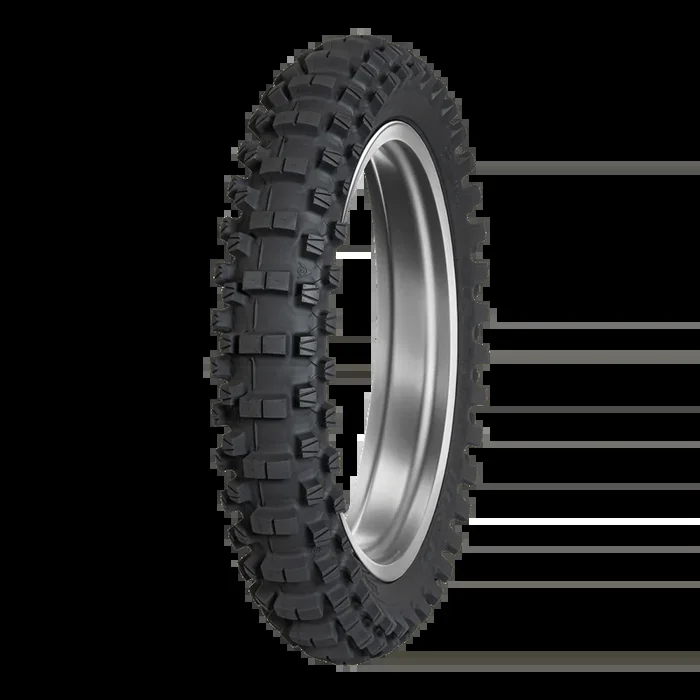 Pneu DUNLOP GEOMAX MX34 120/80-19 M/C NHS 63M TT