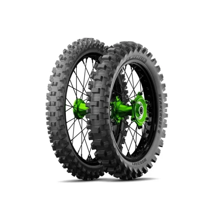 Pneu MICHELIN STARCROSS 6 MEDIUM SOFT 90/100-21 M/C NHS 57M TT