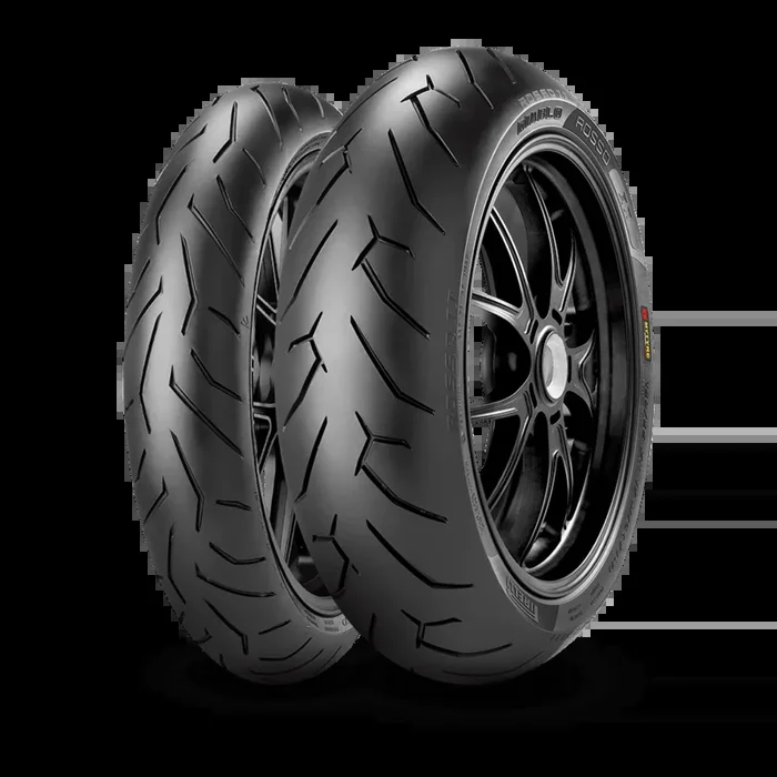 Pneu PIRELLI DIABLO ROSSO II (F)(R) Standard 100/80 R 17 M/C 52H TL
