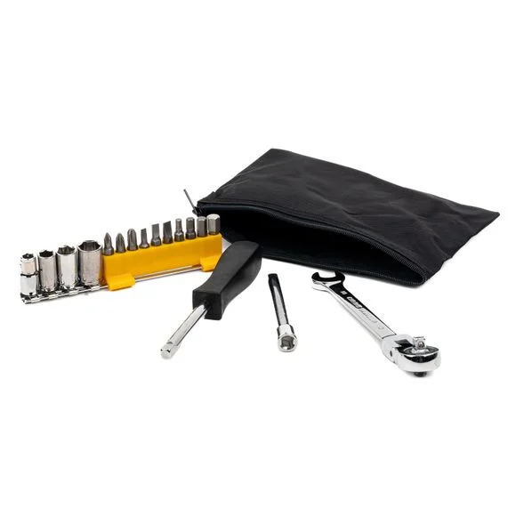 Pochette outils KOOROOM KIT 18 PIECES Universel – Noir Ref : KOR0167 / KOR0167C757
