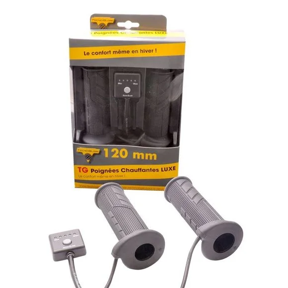 Poignées chauffantes Tecno globe LUXE – SPECIALES QUAD Universel Ref : TG0017 / PC.QUAD.Y.LUXE
