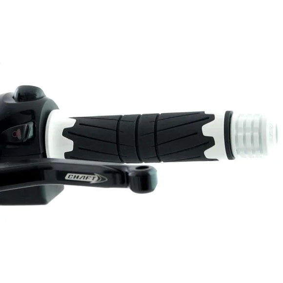 Poignées de guidon Chaft SPACE Universel – Noir Ref : CH0314