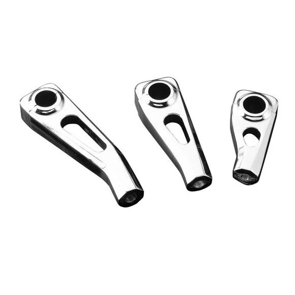 Pontet de guidon Highway Hawk Tech Glide 10cm/M10 Universel – Gris Ref : HIG0103 / 56-0341