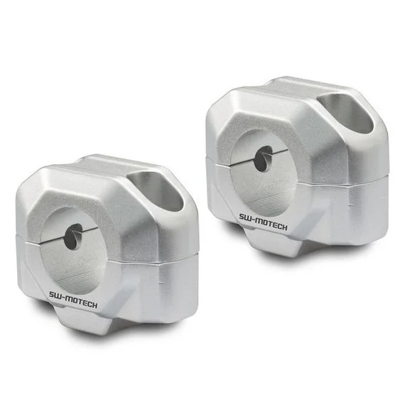 Pontet de guidon SW-MOTECH 30 MM DIAMETRE 28 Universel – Gris Ref : LEH.00.039.24100.30