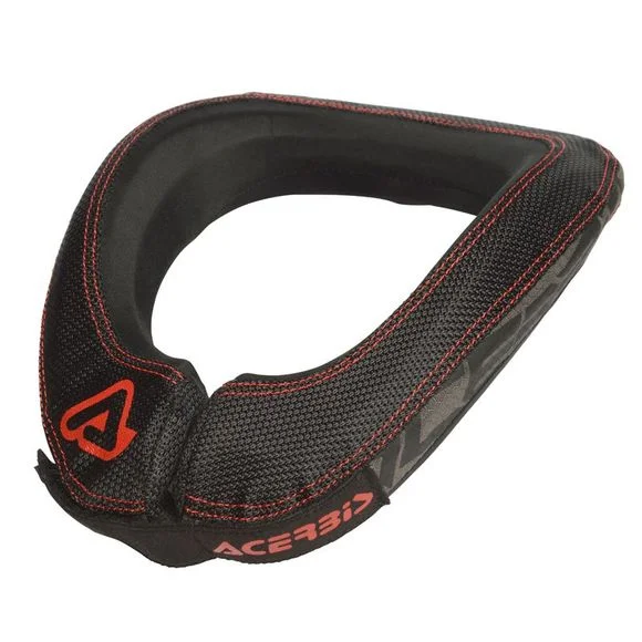 Protection cervicale Acerbis X-ROUND BLACK RED ENFANT – Noir / Rouge Ref : AE2847 / 0023931.323