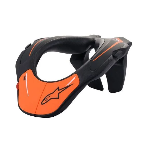Protection cervicale Alpinestars NECK SUPPORT ENFANT 10/14 ANS – Noir / Orange Ref : AP11035