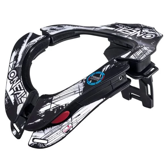Protection cervicale O&rsquo;Neal TRON – SHOCKER 2023 – Noir / Blanc Ref : OL0939 / 0535-010