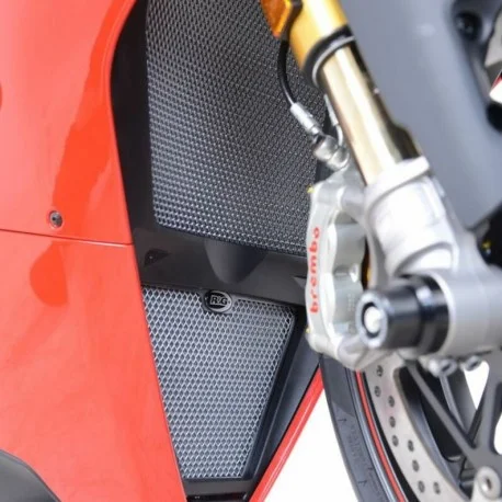 Protection de radiateur d&rsquo;eau + huile R&G Racing DUCATI PANIGALE V4 STREETFIGHTER V4 2018-2024