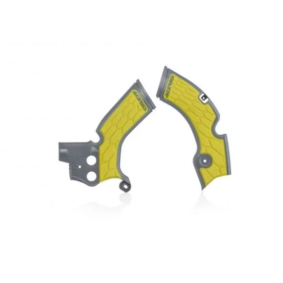 Protège cadre Acerbis GRIS/JAUNESUZUKI 450 RM-Z 450 – 2008 – 2017Ref : AE2365 / 0022347.290