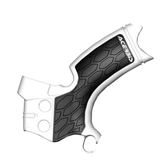Protège cadre Acerbis x grip – Gris / Vert Ref : AE1582