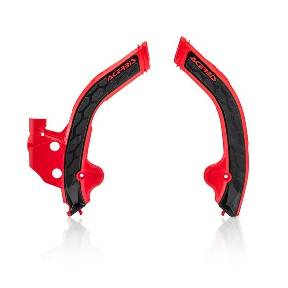 Protège cadre Acerbis x grip – Rouge / Noir Ref : AE3424 / 0024290.349