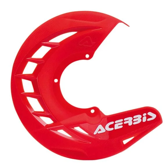 Protège Disque Acerbis X-BRAKE Universel – Noir / Rouge Ref : AE5714