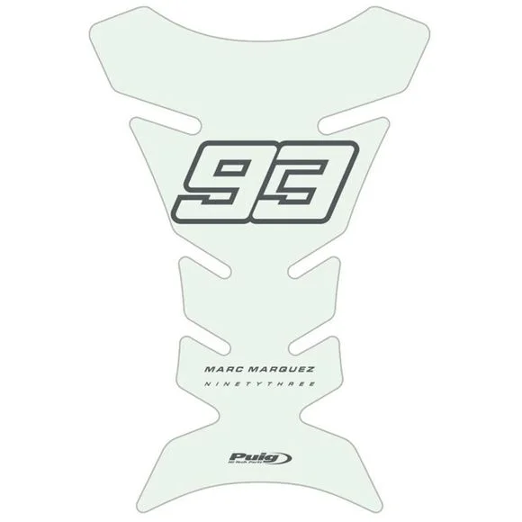 Protège réservoir Puig MARC MARQUEZ 93 Universel – Blanc Ref : PUI0214