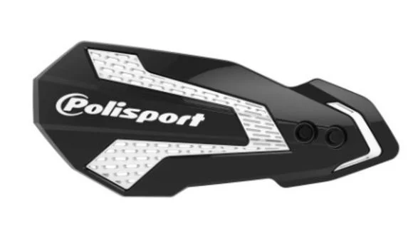 Protèges-mains Polisport MX Flow noir/blanc Universel Ref : PLS00729A / 1120897001