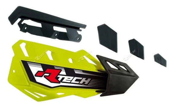 Protèges-mains Racetech Coque de rechange FLX jaune pour 789708 Universel Ref : RH00987A / 1086025004