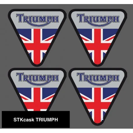 Reflechissants casque moto TRIUMPH COLOR