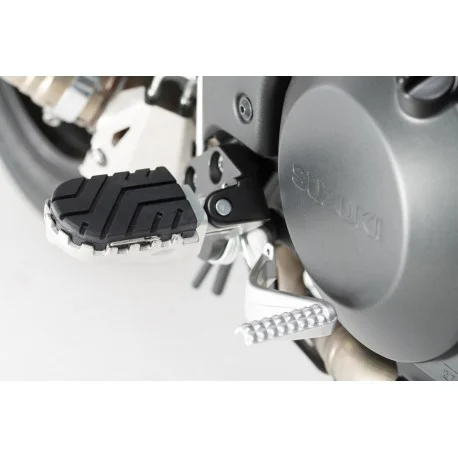 Repose pied reglable SW MOTECH ION APRILIA SHIVER BMW F800GT F800R SUZUKI V-STROM BANDIT GSR GSXF