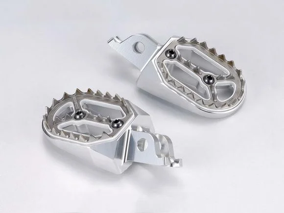 Repose-pieds Bihr Evolution argent Ref : BI00121A / 1063628