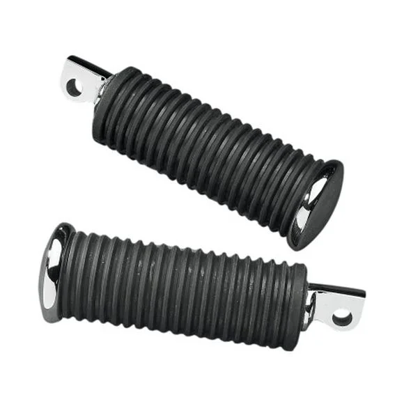 Repose-pieds Drag Specialties passager Rubber spécial Harley Universel Ref : DRG0210 / DS253408