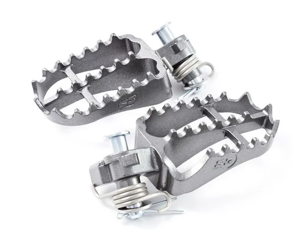 Repose-pieds S3 Hard Rock Enduro acier titane Ref : SPART00024A / 1061080