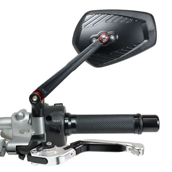 Rétroviseur Chaft DASH Universel – Noir / Rouge Ref : CF0216