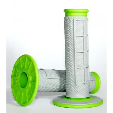 Revetements de poignees RENTHAL MX Dual Compound semi-gauffre