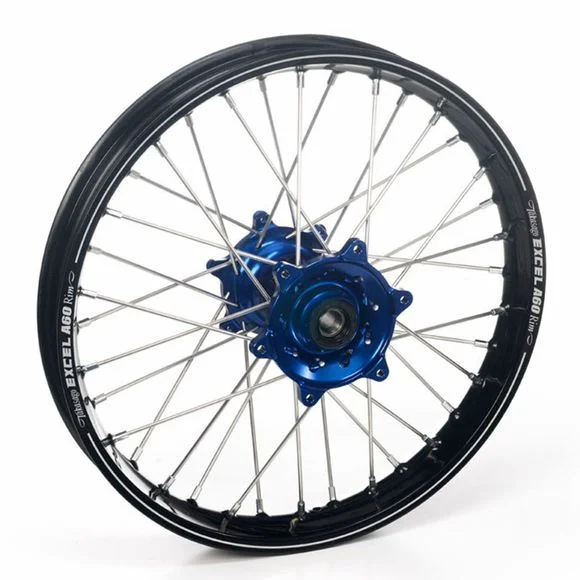 Roue Haan Wheels arrière dimension 16×1.85 Noir/bleu Ref : HW77004654 / 1076121008