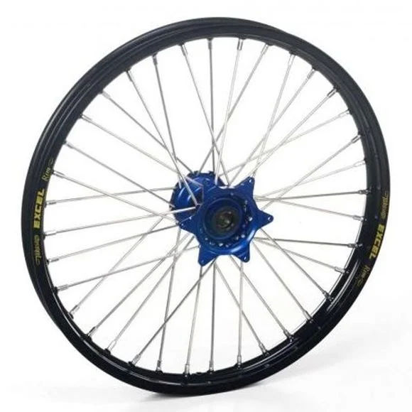 Roue Haan Wheels arrière dimension 18×2.15 Noir/bleu Ref : HW77004659 / 1076160007