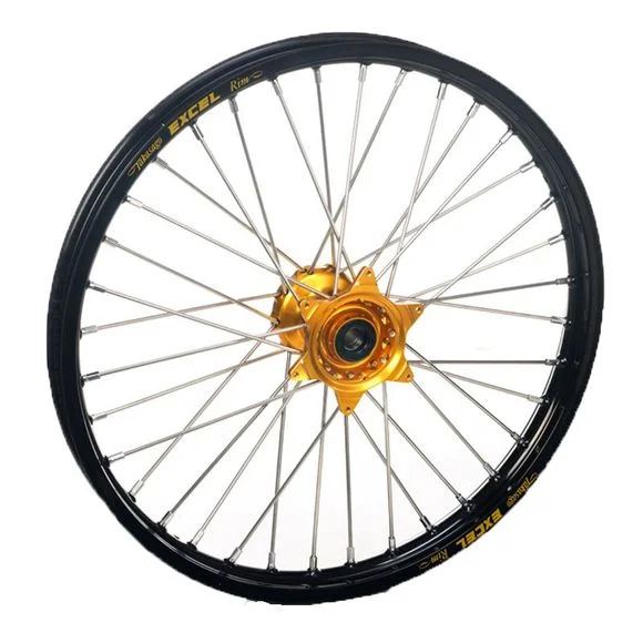 Roue Haan Wheels avant dimension 21×1.60 Noir/Or Universel Ref : HW7730232 / 1076194006