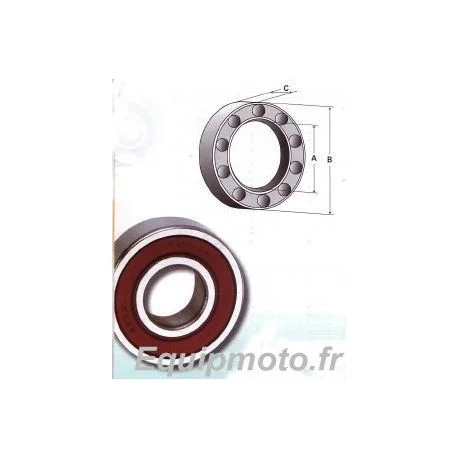 ROULEMENT DE ROUE MOTO 60/32-2RS 32X58X13