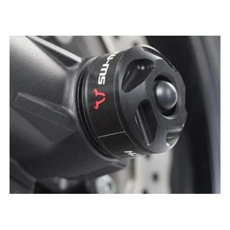 Roulettes de protection de fourche noir SW motech BMW R1200GS LC / ADVENTURE 2013- / R1200RT 2014-