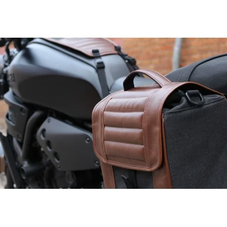 Sacoche cavaliere moto Shad SR38 VINTAGE