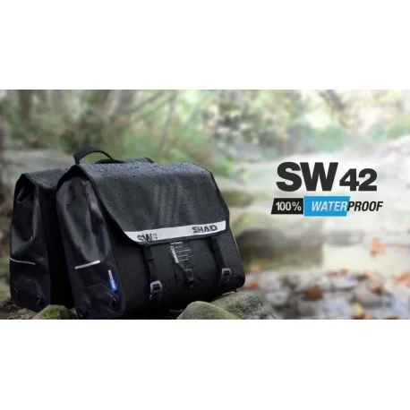 Sacoches cavalieres moto etanches Shad SW42