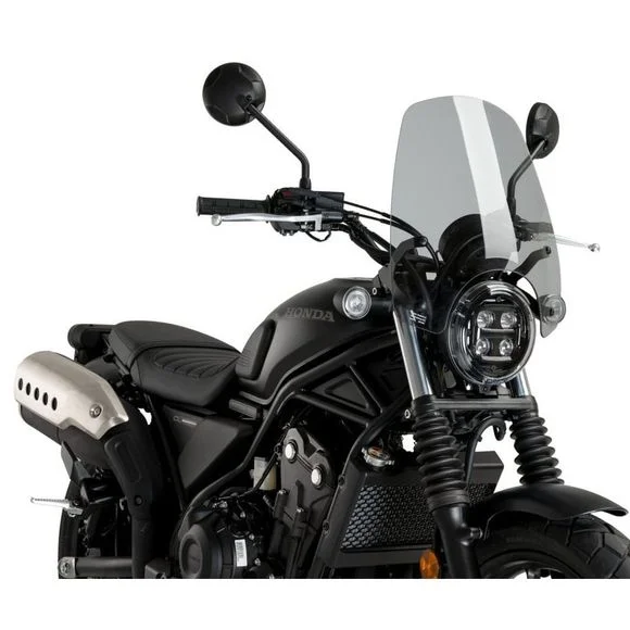 Saute vent Puig TOURING (+ 20.5 cm) – GrisHONDA 500 CL 500 – 2023 – 2025Ref : PUI0642