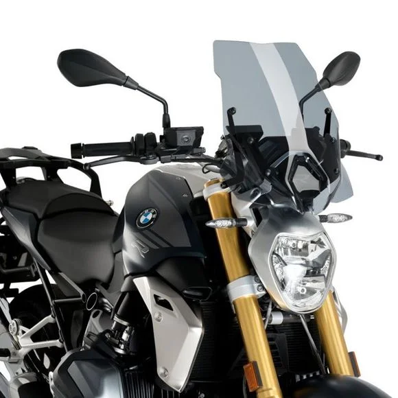 Saute vent Puig TOURING COMPATIBLE AVEC LE SUPPORT BMW ORIGINE – GrisBMW 1200 R 1250 R – 2023 – 2024Ref : PUI0188