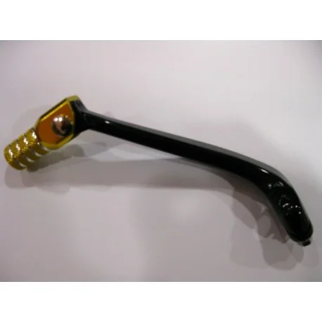 Selecteur de vitesse BIHR aluminium forge noir embout jaune Suzuki RM-Z250
