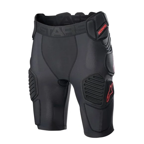 Short protecteur Alpinestars BIONIC PRO 2025 – Noir / Rouge Ref : AP12805