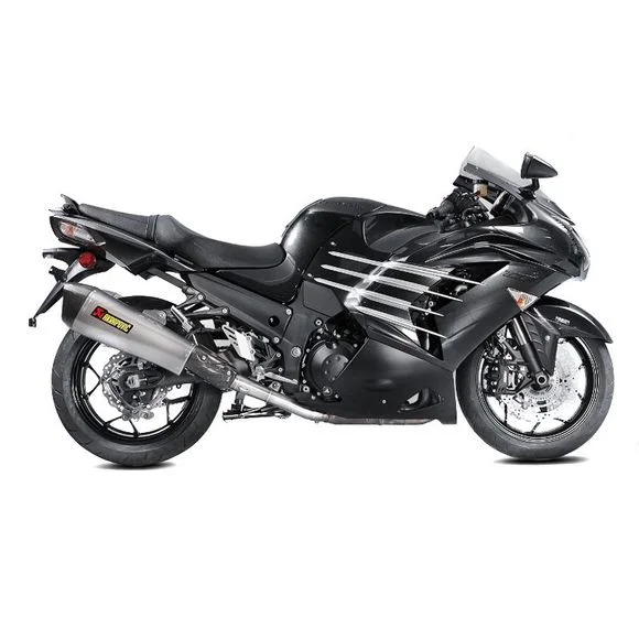 Silencieux Akrapovic Titane embout carbone Ref : S-K14SO6-HZAAT / 18113069