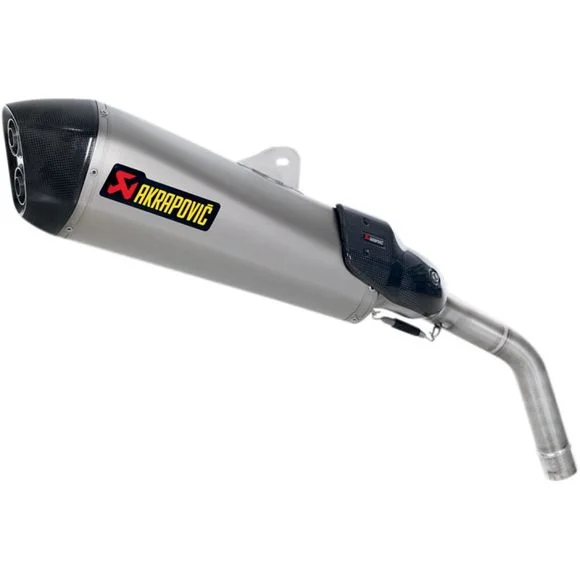 Silencieux Akrapovic Titane embout carbone Ref : S-T800SO1-HZAAT / 18112489