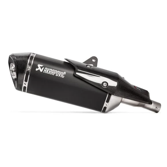 Silencieux Akrapovic Titane noir embout Carbone – Gris / Noir Ref : SA0059 / 18114616