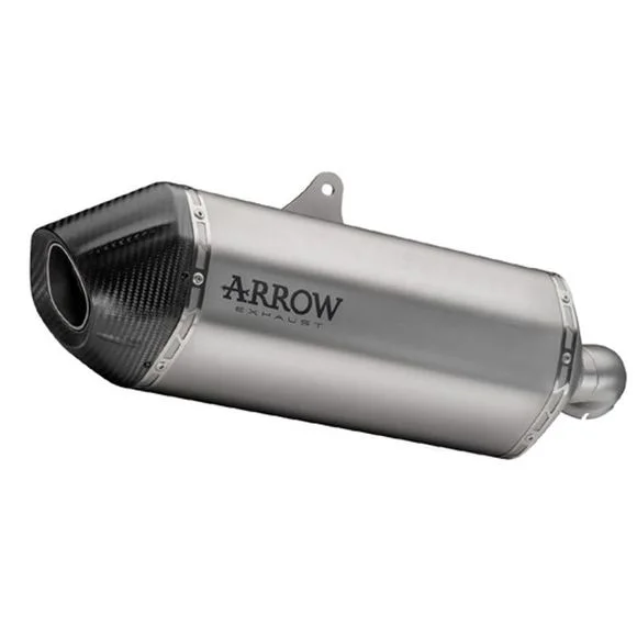 Silencieux Arrow SONORA TITANIUM – GrisAPRILIA 660 TUAREG 660 – 2021 – 2024Ref : 72506S