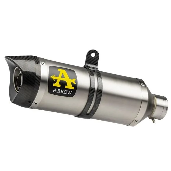 Silencieux Arrow Thunder Titane embout Carbone – Gris Ref : AW0327 / 71860PK