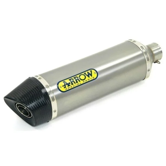 Silencieux Arrow Titane Race-tech embout carbone Ref : 71890PK