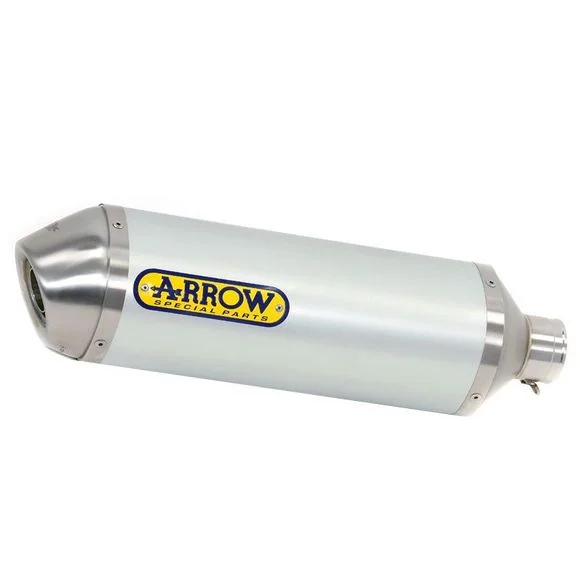 Silencieux Arrow Titane Race-tech embout inox Ref : 71898PO