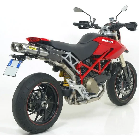 Silencieux Arrow Titane Street thunder embout acier Ref : 71730PO