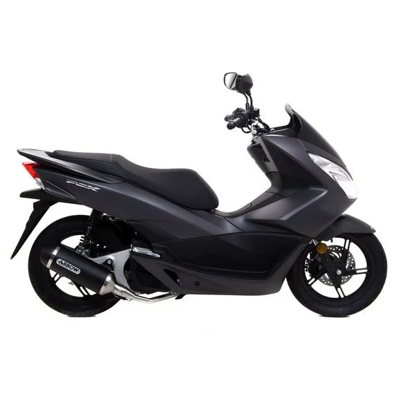 Silencieux Arrow Urban Alu Dark embout noir mat – NoirHONDA 125 PCX 125 ABS – 2018 – 2020Ref : AW0166 / 53529ANN