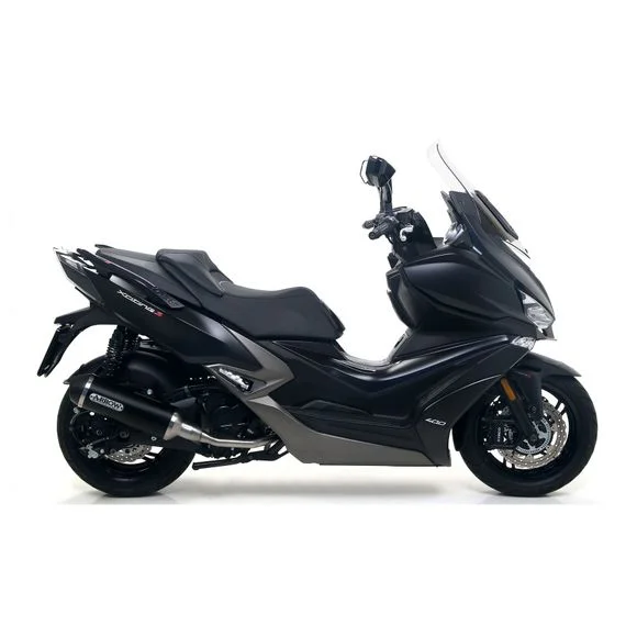 Silencieux Arrow Urban Alu Dark embout noir mat – NoirKYMCO 400 X CITING 400I ABS E4 – 2019 – 2020Ref : AW0410 / 73517ANN