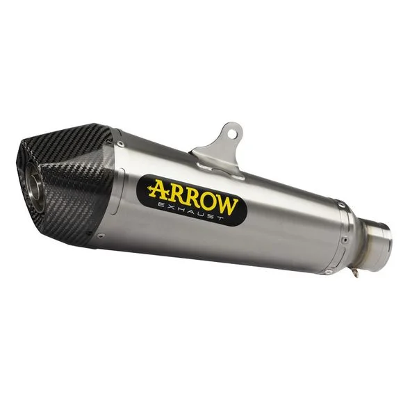 Silencieux Arrow X-kone nichrom embout carbone – Gris Ref : AW0295 / 71844XKI